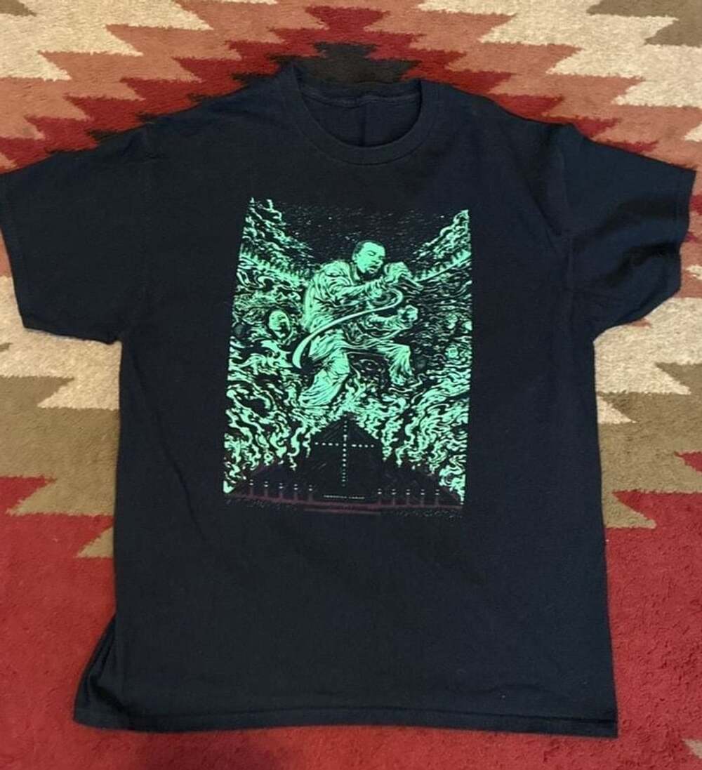 Kanye West Yeezus Tour Graphic T-Shirt Featuring Kendrick Lamar